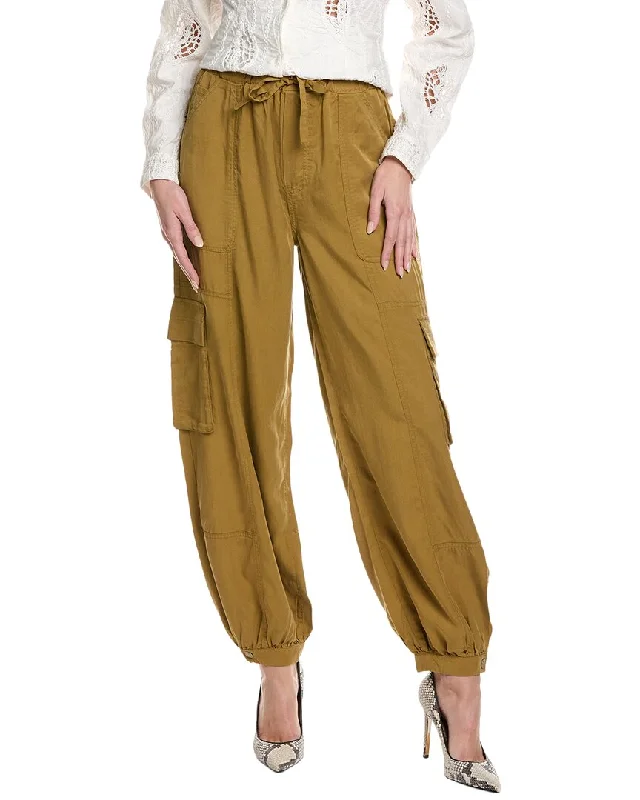 MOTHER Curbside Cargo Quickie Cinch Pant Casual Wide Pants