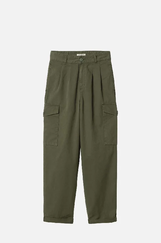 Collins Pant Office Green High-Waist Trousers