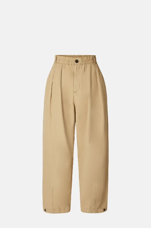 Vernon Pant Sable Elegant High-Waist Pants