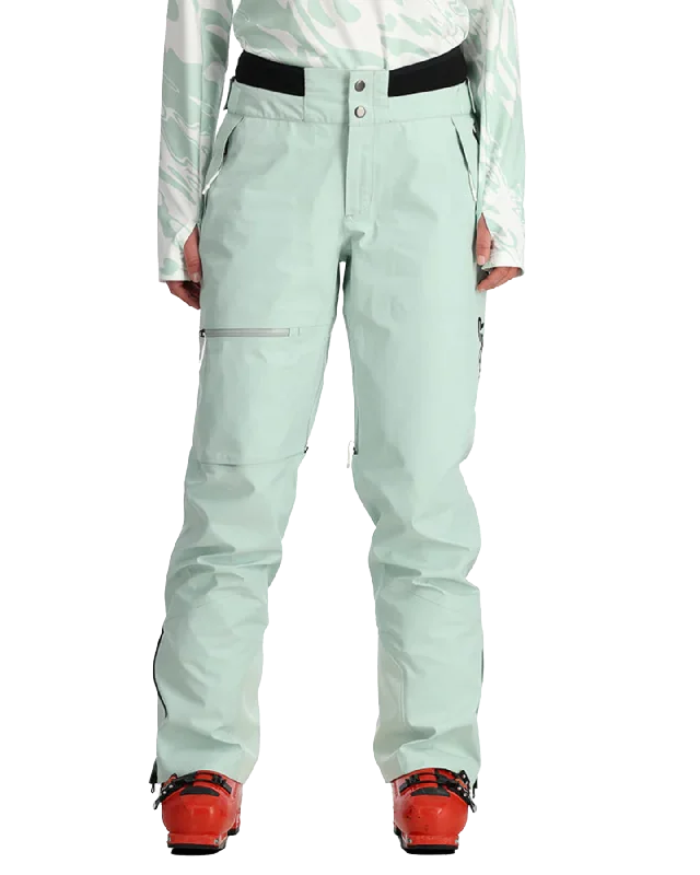 Spyder Women's Turret Gtx Shell Pants - Wintergreen Elegant Silk Pants