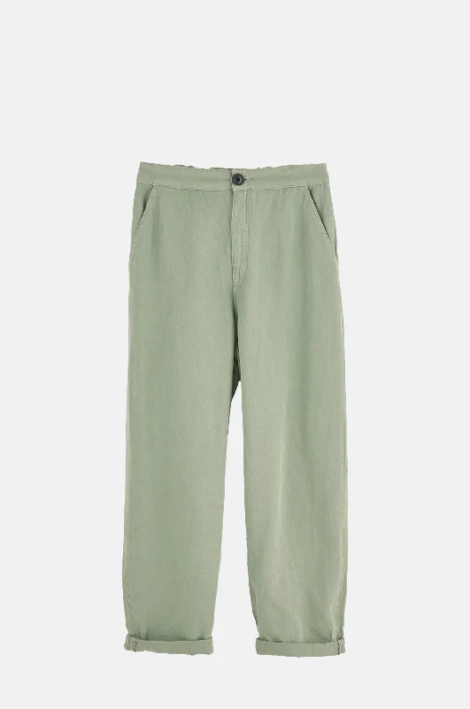 Pasop Pant Eucalyptus Casual Skinny Fit Pants