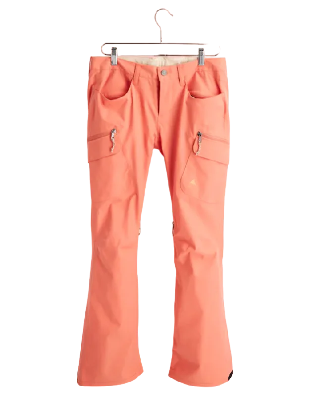 Burton Gloria Womens Insulated Pant - Persimmon - 2022 (L) Soft Stretch Leggings