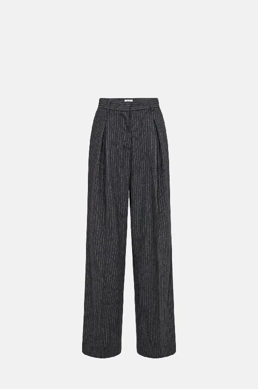 Iris Pant Dark Grey Melange Comfortable Maternity Pants