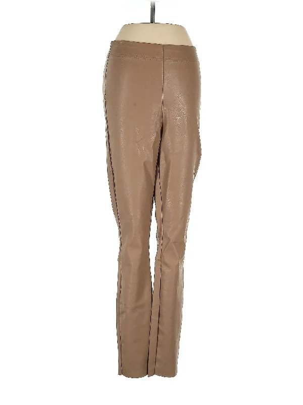 Faux Leather Pants Stylish Casual Pants