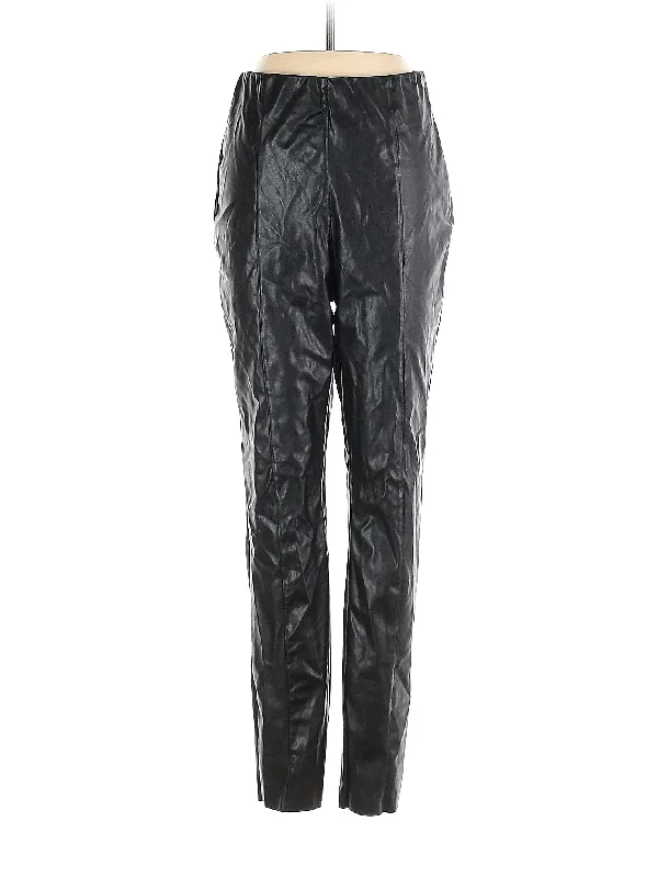 Faux Leather Pants Lightweight Linen Pants