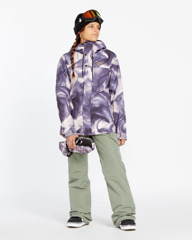 Womens Bolt Insulated Jacket - Nirvana Terry Blend Velvet Blend Canvas Blend