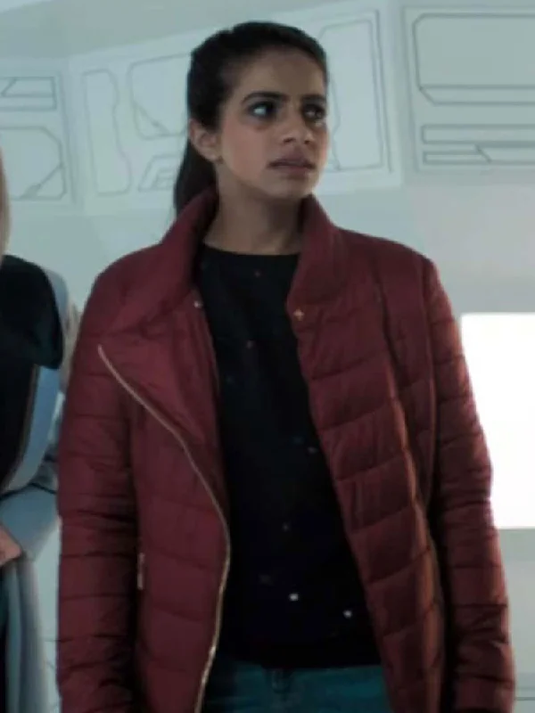 Doctor Who Yasmin Khan Puffer Jacket Seamless Knitted Crochet