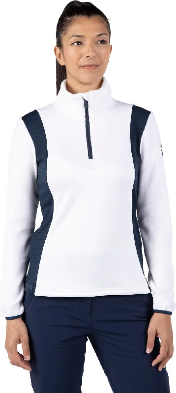 Diretta Half-Zip Fleece Jacket - Women's|-|Manteau en molleton à demi-glissière Diretta - Femme Cashmere Blend Cotton Blend Poly Blend