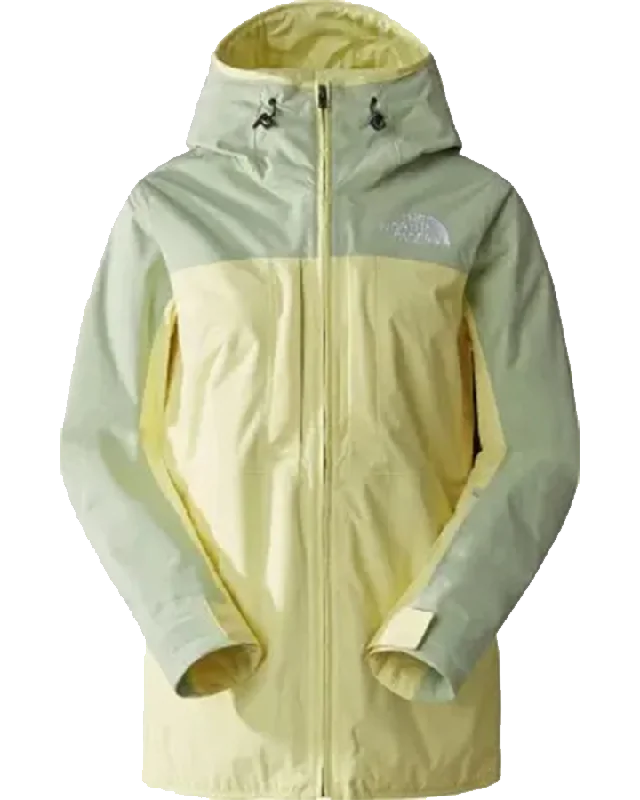 The North Face Women's Namak Insulated Snow Jacket - Sun Sprite/Misty Sage Modern Contemporary Chic