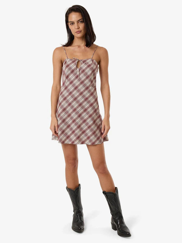 Thrills Good Turn Fairmont Mini Dress Cozy Wraparound Mini Dress