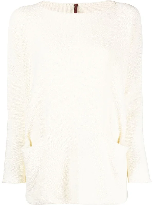 Daniela Gregis Sweaters White Terry Terry Cloth Terry Knit