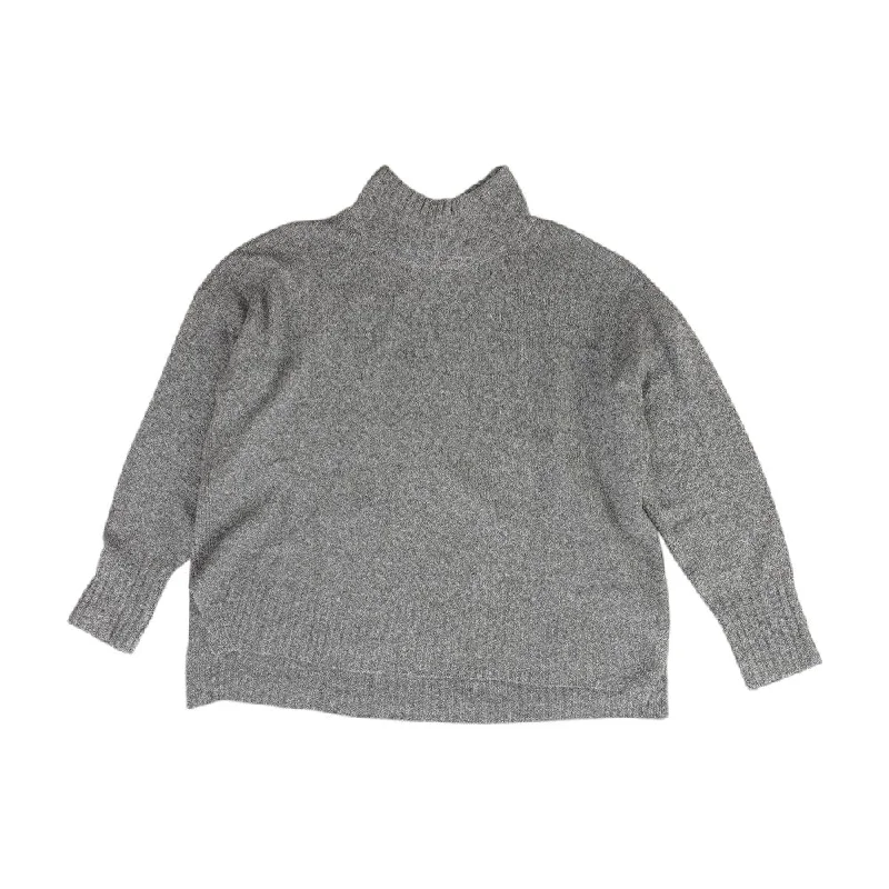 Gray Solid Mockneck Sweater Wool Sweater Cotton Sweater Cashmere Sweater