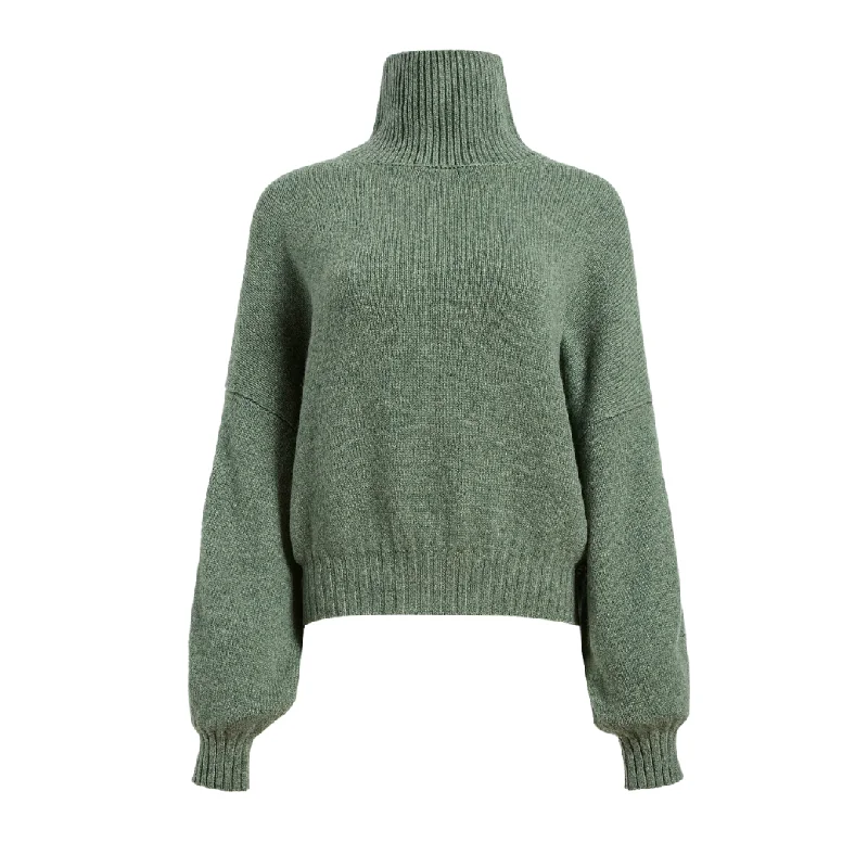 Morris Sweater Notch Collar Peter Pan Collar Cowl Neck