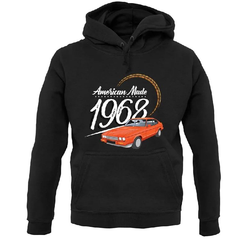 American Made 1968 - Capri Unisex Hoodie Hoodie with Print Artistic Unique