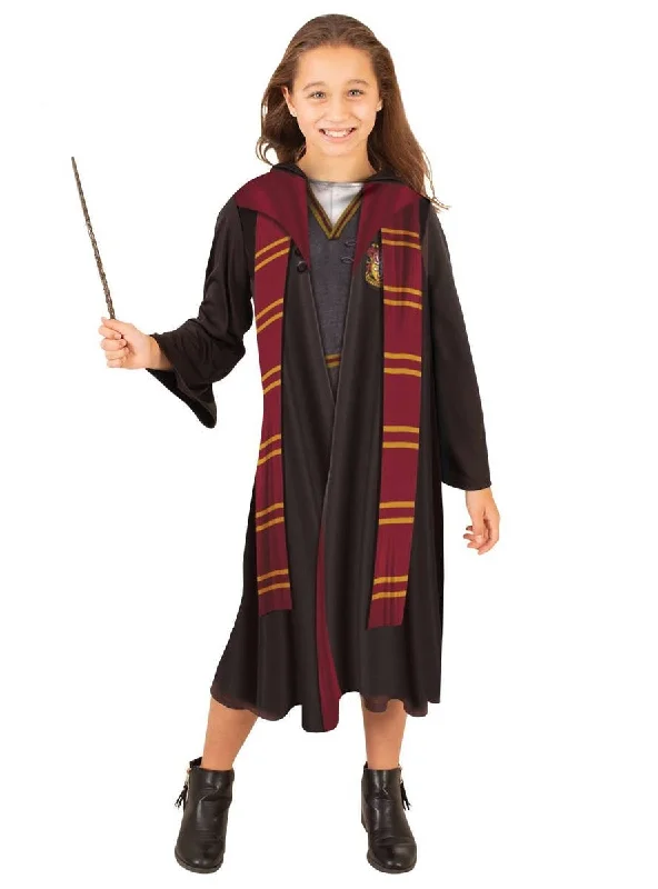 Hermione Granger Girls Hooded Gryffindor Costume Robe Hoodie Crop Top Short Trendy