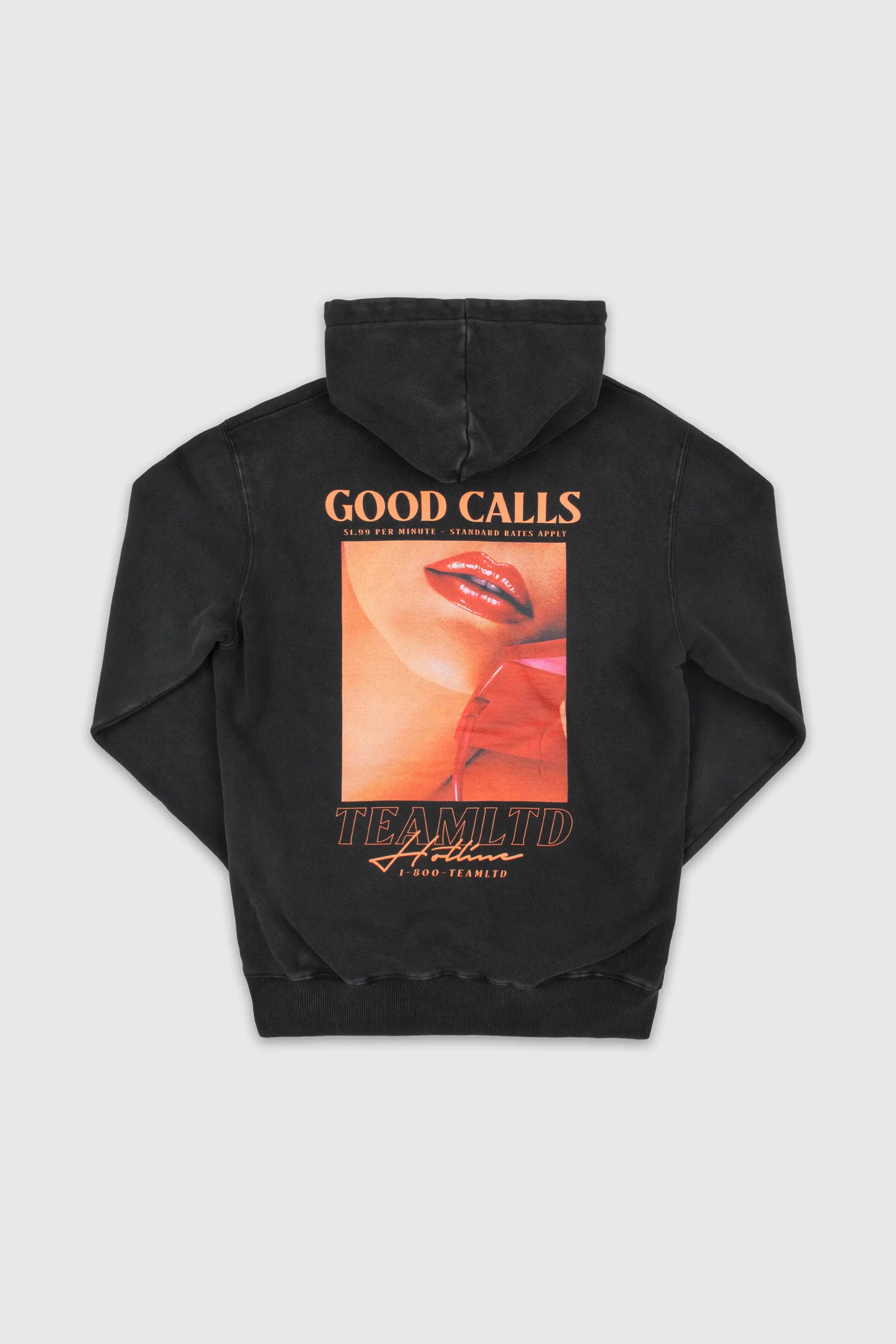 Good Calls Hoodie Hoodie with Button Classic Timeless