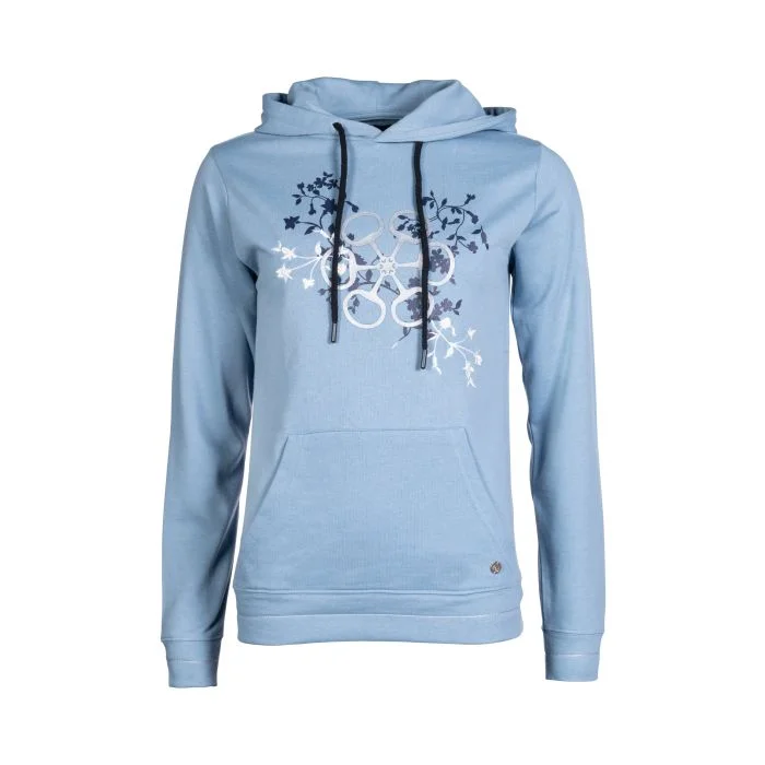 Women´s Hoody -Bloomsbury- Hoodie with Exposed Zipper Edgy Industrial