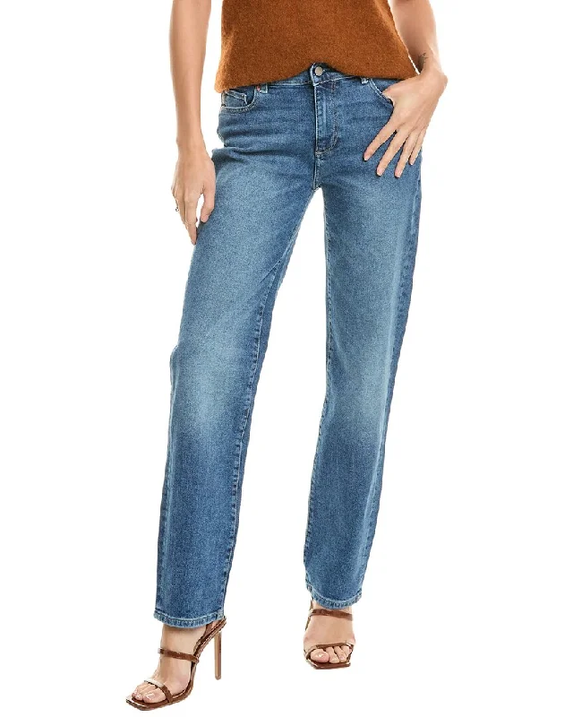 Dl1961 Mara Driggs Straight Jean Trendy Paperbag Waist Jeans