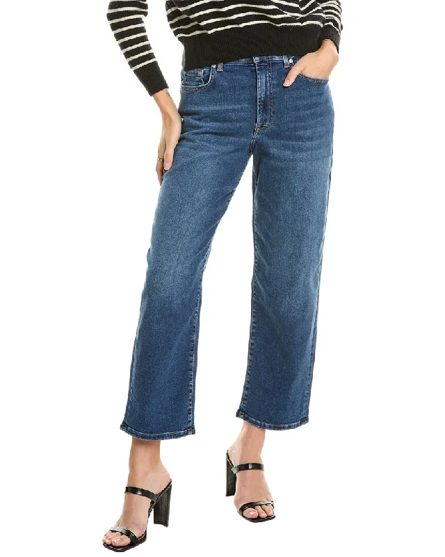 7 For All Mankind The Modern Straight Jean Chic Cropped Jeans