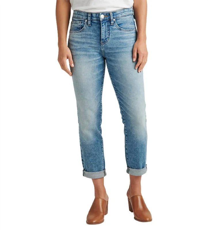 Carter Girlfriend Jean In Del Mar Elegant Dark-Wash Bootcut Jeans