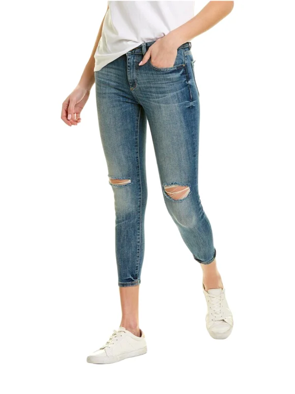 DL1961 Women's Prospect Florence Cropped Mid Rise Skinny  Jeans Size 25 NWT Elegant Skinny Leg Jeans