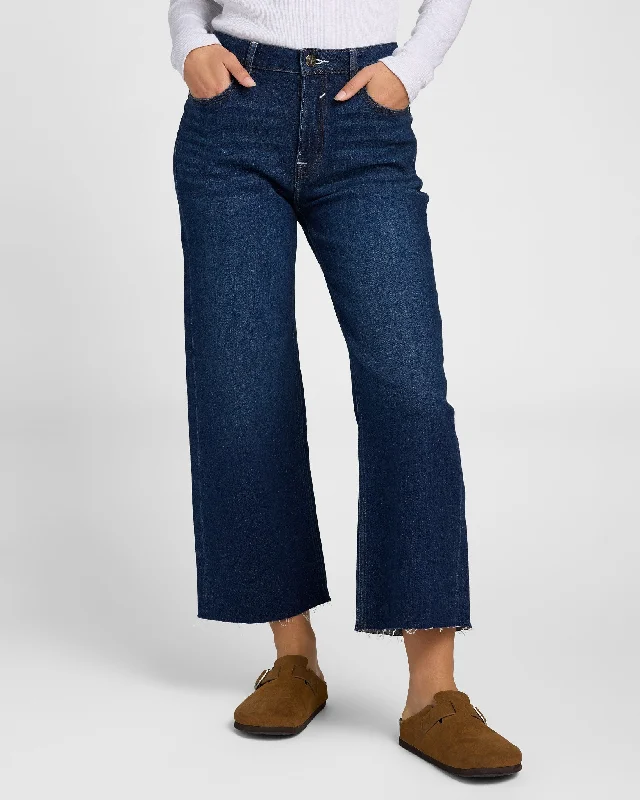 Dylan Wide Leg Jeans Stylish Tapered Fit Jeans