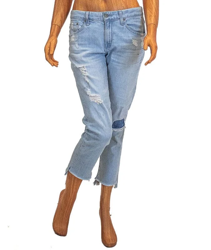 The Ex-Boyfriend Slim Slouchy Fit Jeans Comfortable Straight-Legged Denim