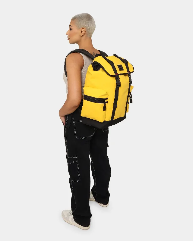 Tommy Jeans TJM Urban Flap Backpack Yellow Fashionable Jeggings Style Jeans