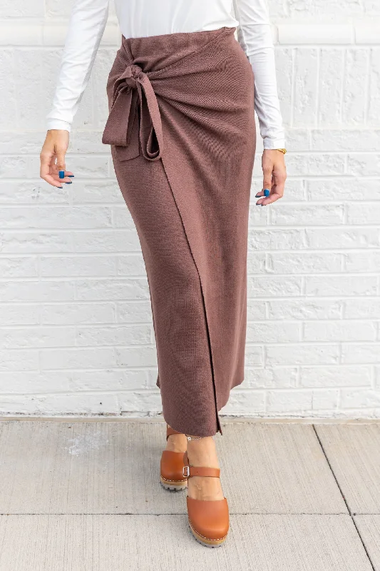 OLIVIA MAXI SKIRT wool skirt thick