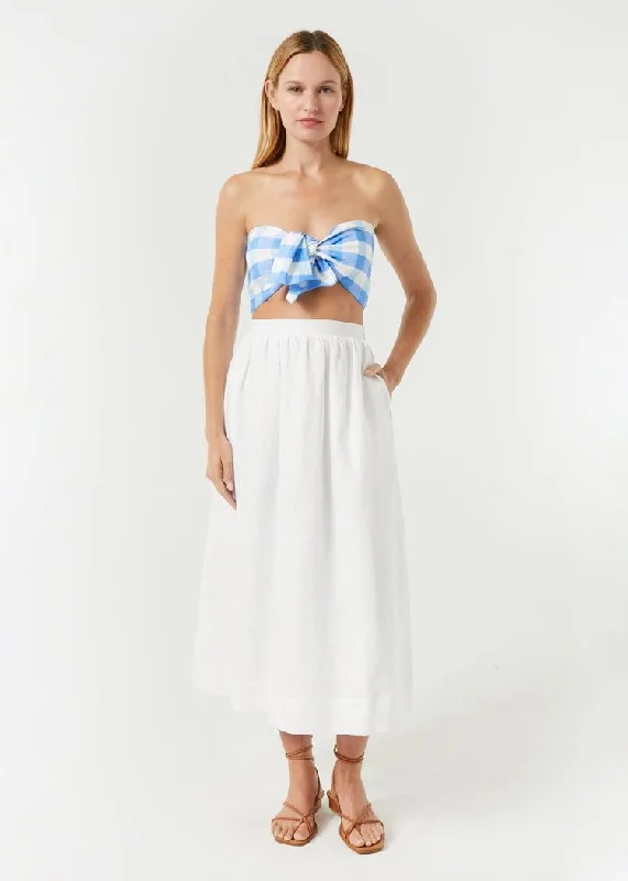 Rhode Aaron Skirt asymmetrical skirt cut