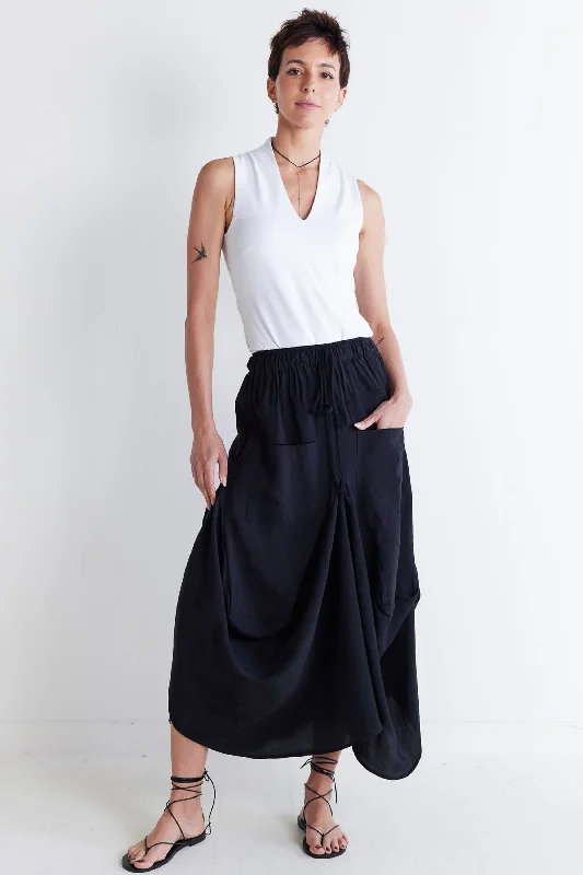 The Light Poplin Go-To Skirt seamless skirt comfort