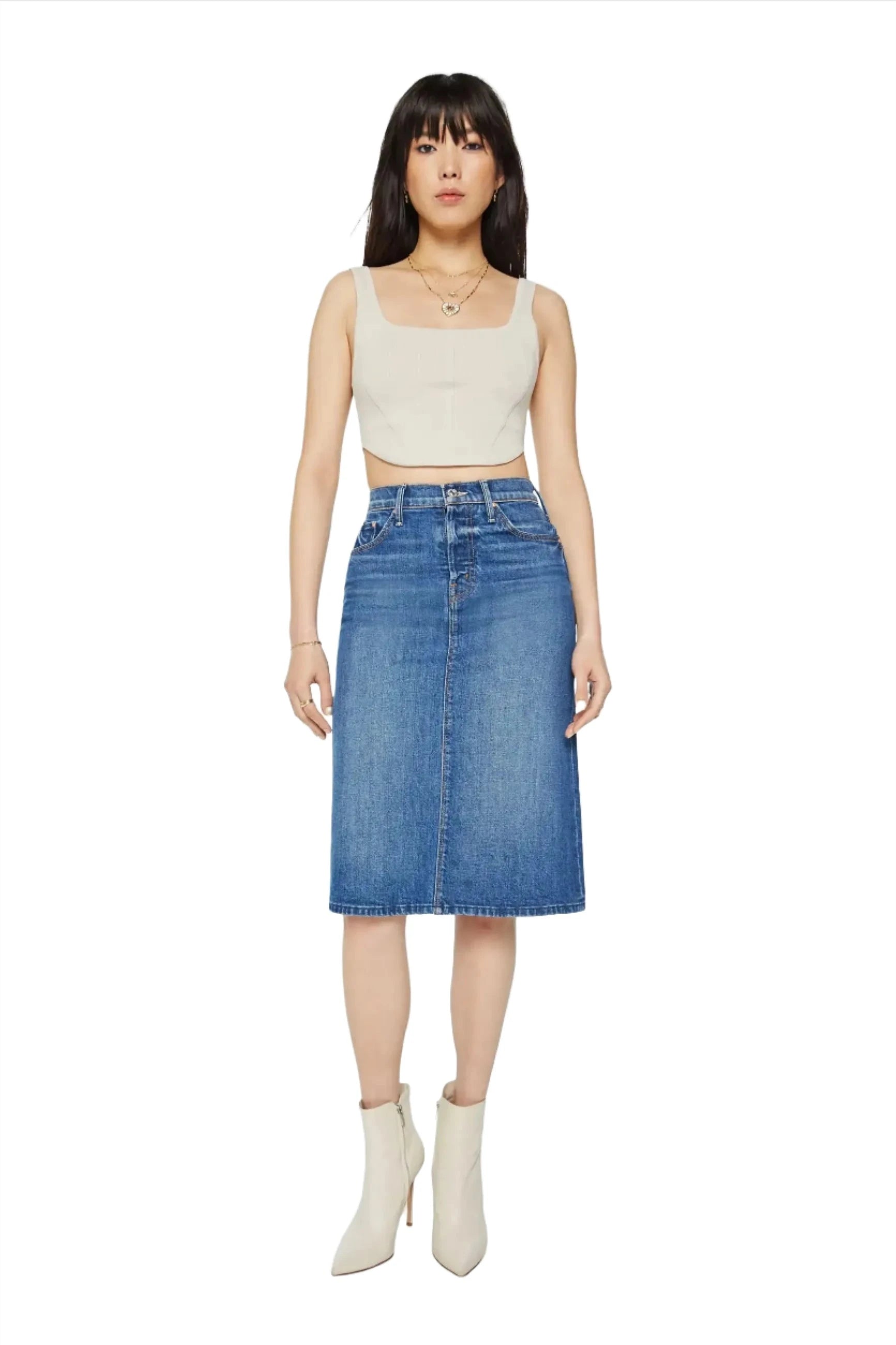 The Vagabond Midi Skirt pencil skirt chic